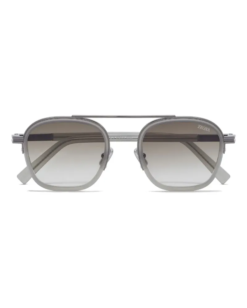 Ermenegildo Zegna Orizzonte I Sonnenbrille - Grau Grau