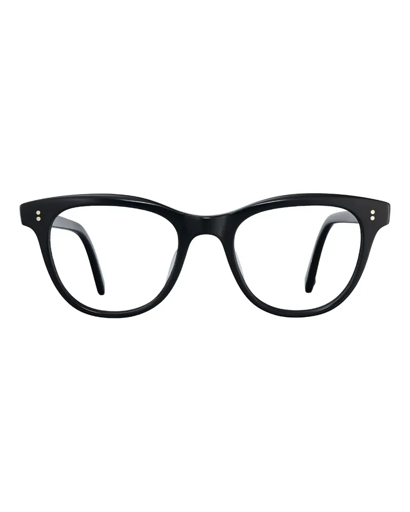 Garrett Leight Loyola oval-frame glasses - Schwarz Schwarz
