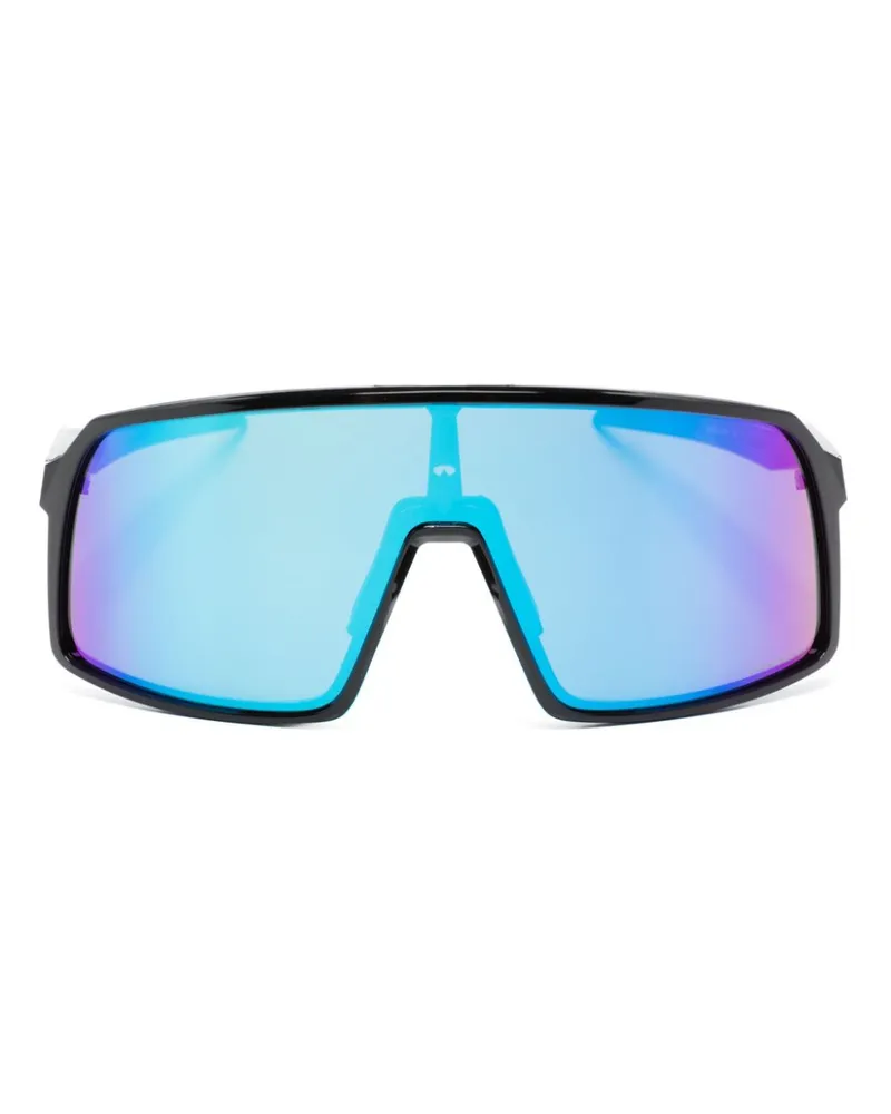 Oakley Sutro Sonnenbrille mit Shield-Gestell - Schwarz Schwarz
