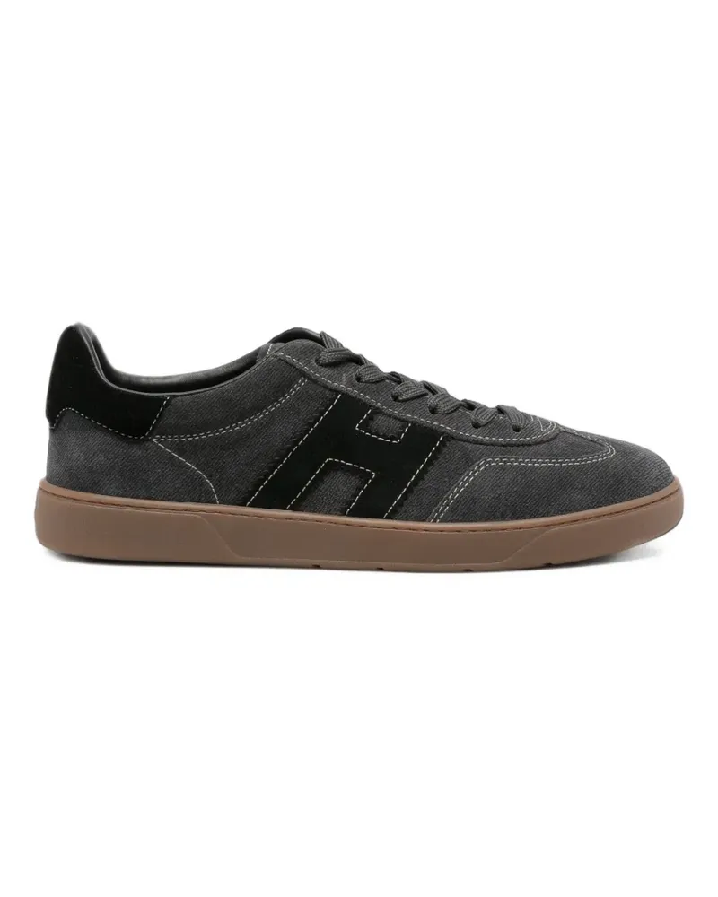 Hogan Sneakers mit Logo-Patch - Grau Grau