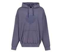 Shadow Crest Hoodie - Blau