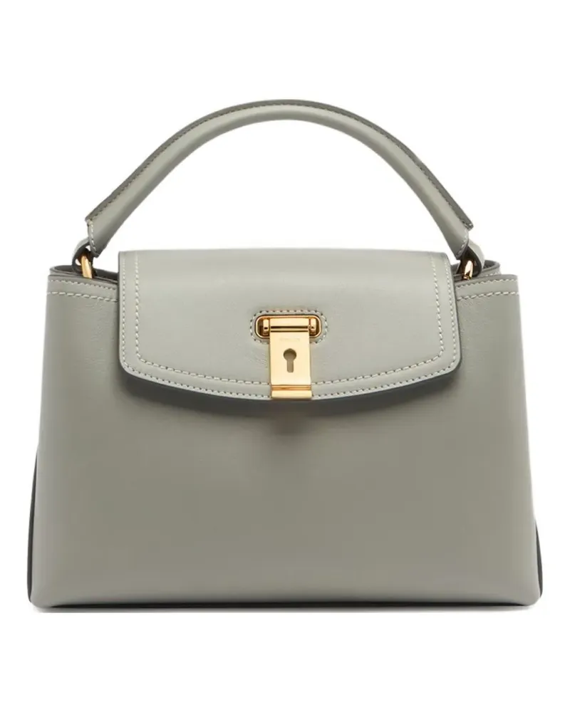 Bally small Lock Me tote bag - Grau Grau