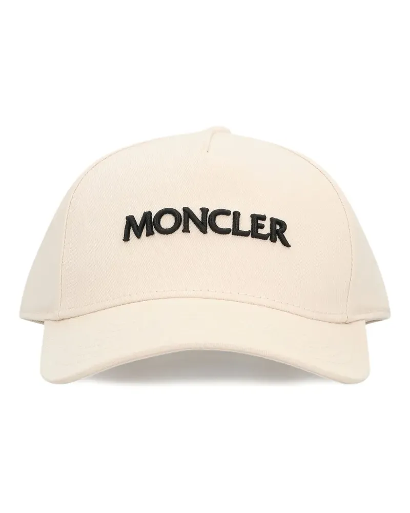 Moncler Baseballkappe mit Logo - Nude Nude