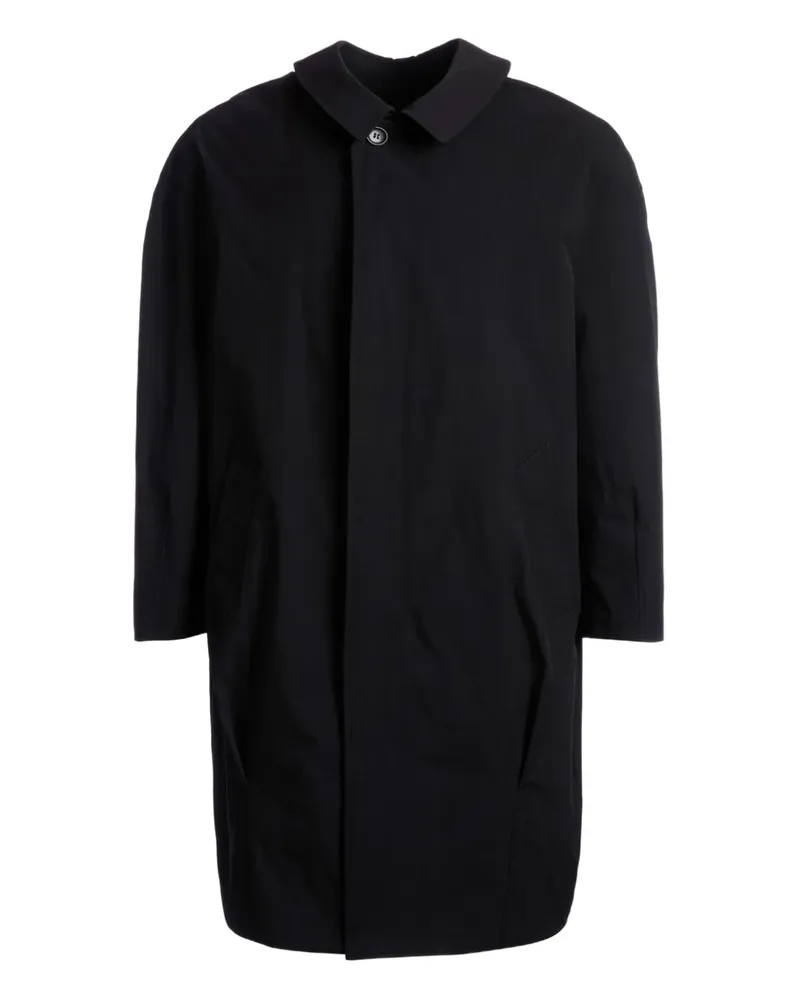 Bally Plissierter Mantel mit Hemdkragen - Schwarz Schwarz