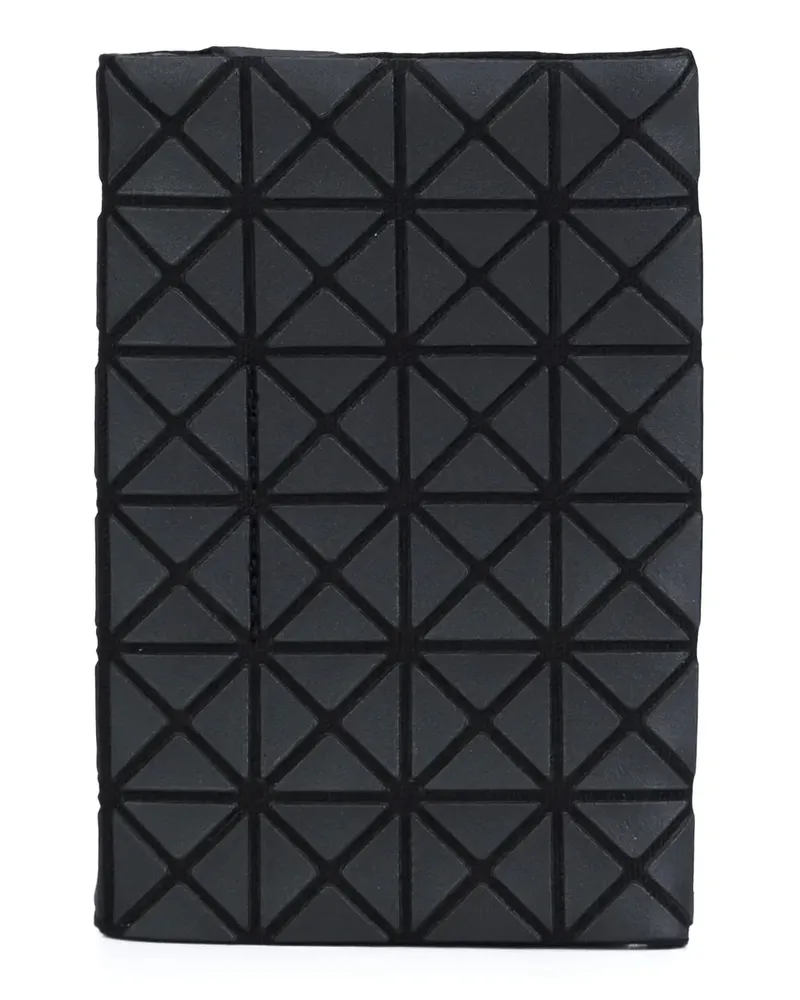 Issey Miyake Portemonnaie mit geometrischem Muster - Schwarz Schwarz