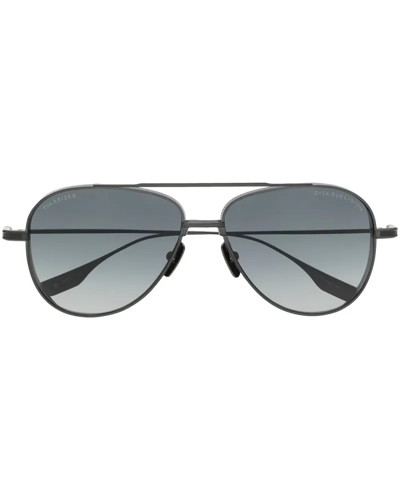 DITA Subsystem Pilotenbrille - Silber Silber