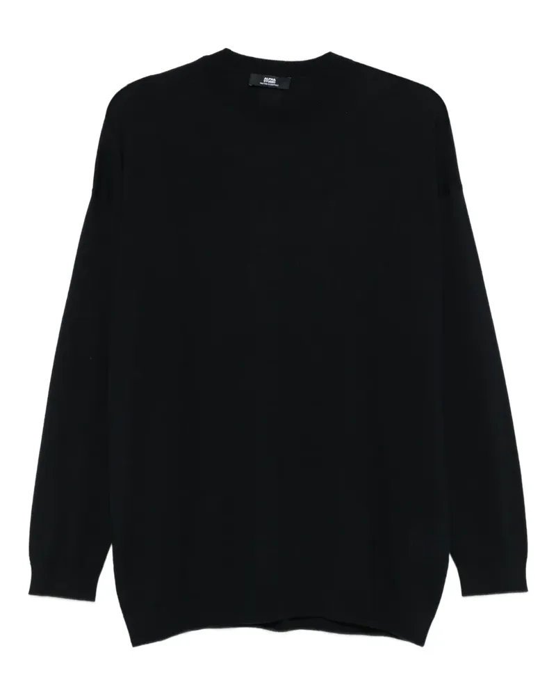 Alpha Studio round-neck jumper - Blau Blau