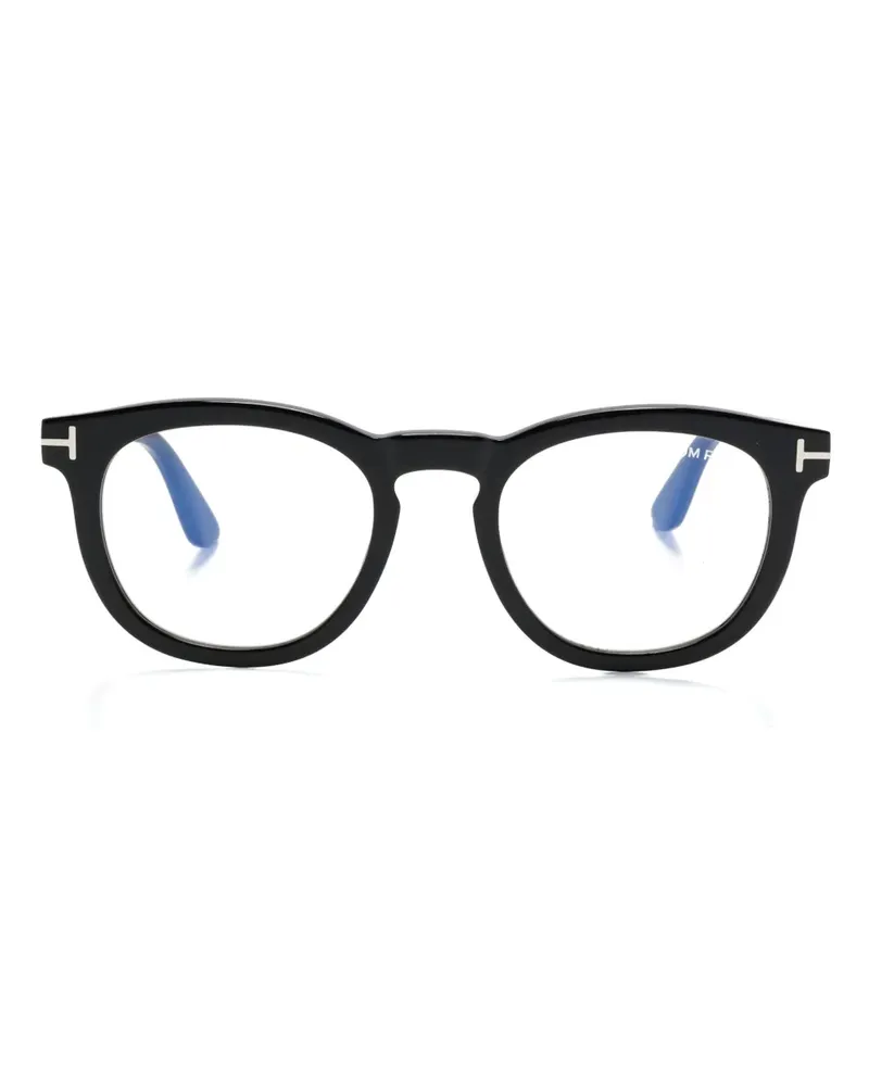 Tom Ford Brille mit eckigem Gestell - Schwarz Schwarz