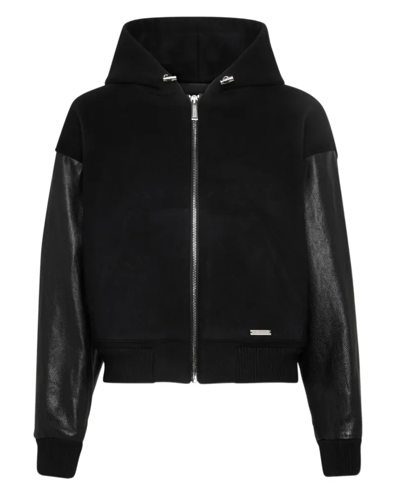 Dsquared2 Sweatshirtjacke mit Kapuze - Schwarz Schwarz