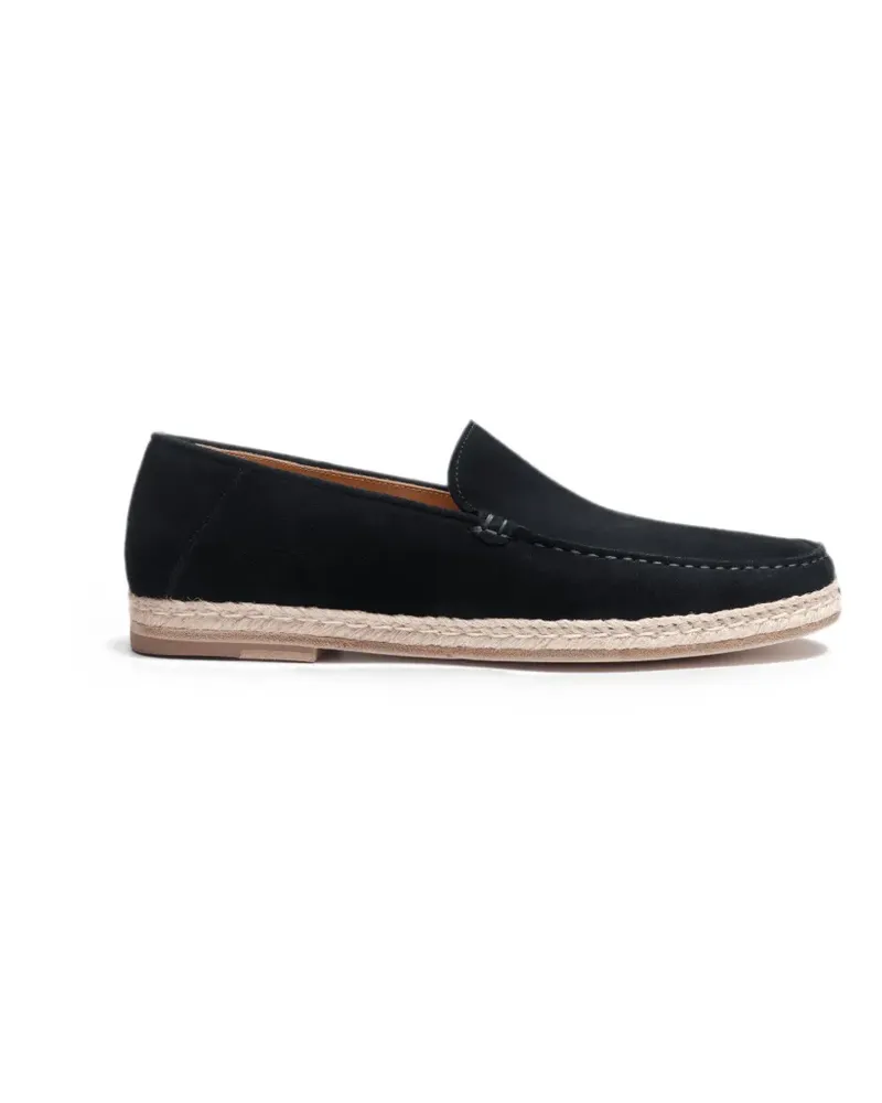 JM Weston Uzes Espadrilles aus Wildleder - Blau Blau