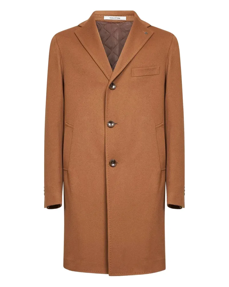 Tagliatore notched-lapel three-buttons coat - Braun Braun