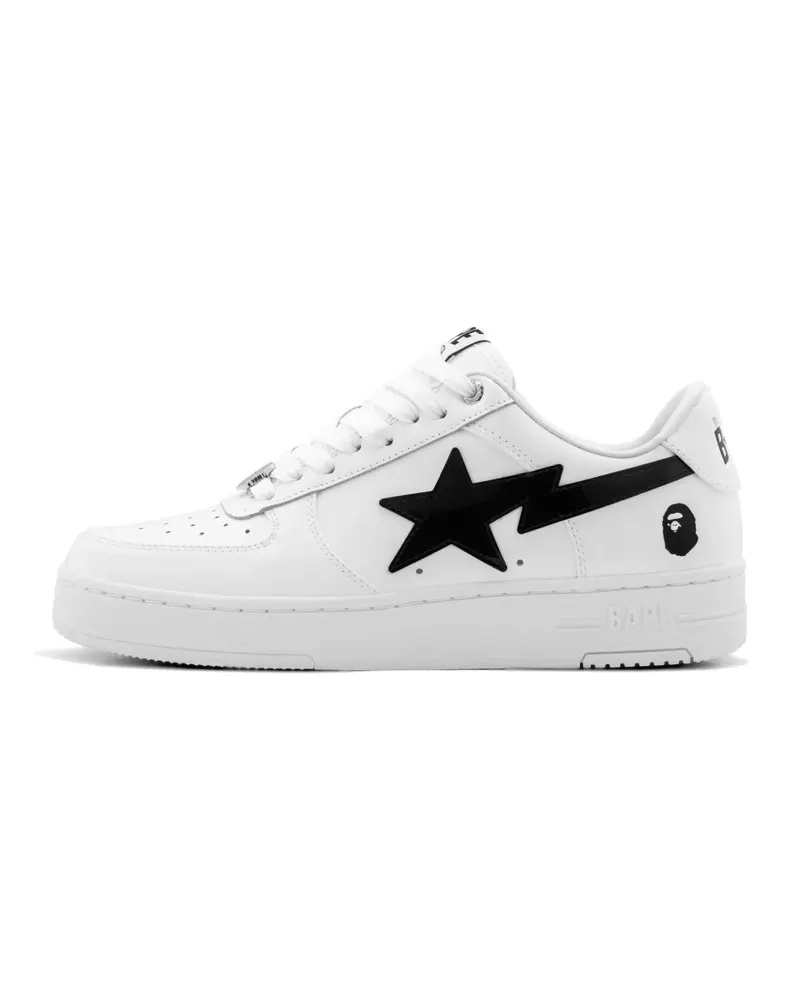 BAPE Bape Sta #2 lace-up sneakers - Weiß Weiß