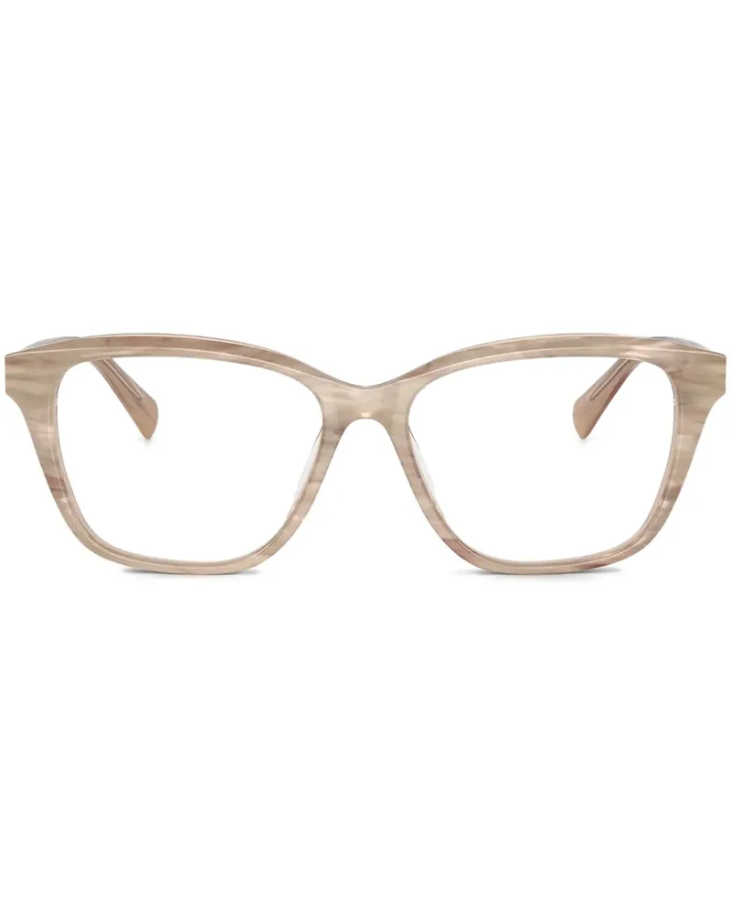 Brunello Cucinelli Brille mit eckigem Gestell - Nude Nude