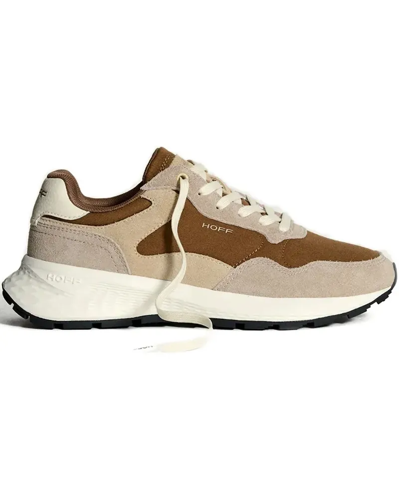 HOFF City Mkii panelled lace-up sneakers - Nude Nude