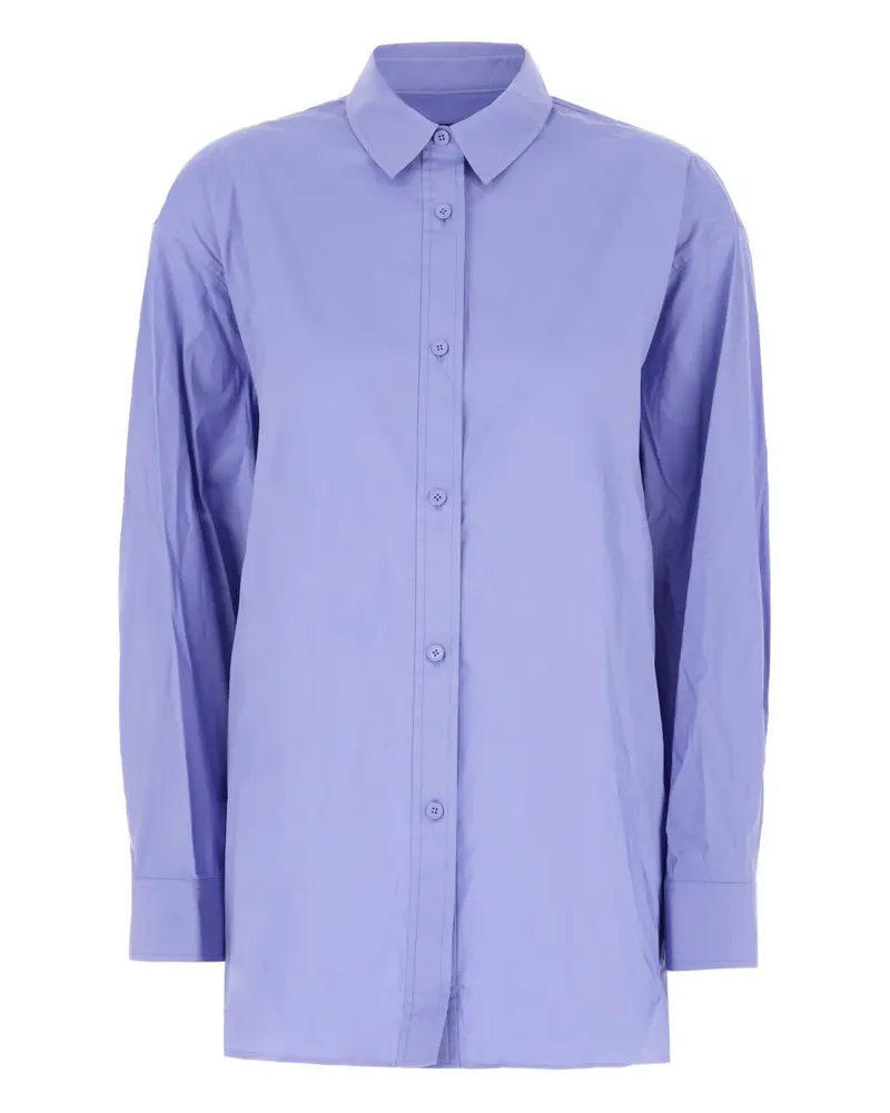JUUN.J Hemd mit Logo-Stickerei - Blau Blau