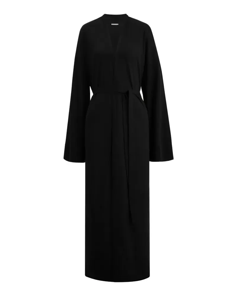 12 STOREEZ Rosie Strickmantel - Schwarz Schwarz