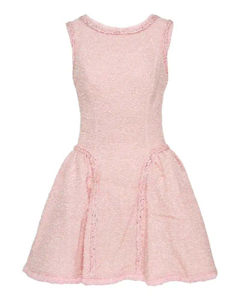 Self-Portrait Ärmelloses Minikleid - Rosa Rosa