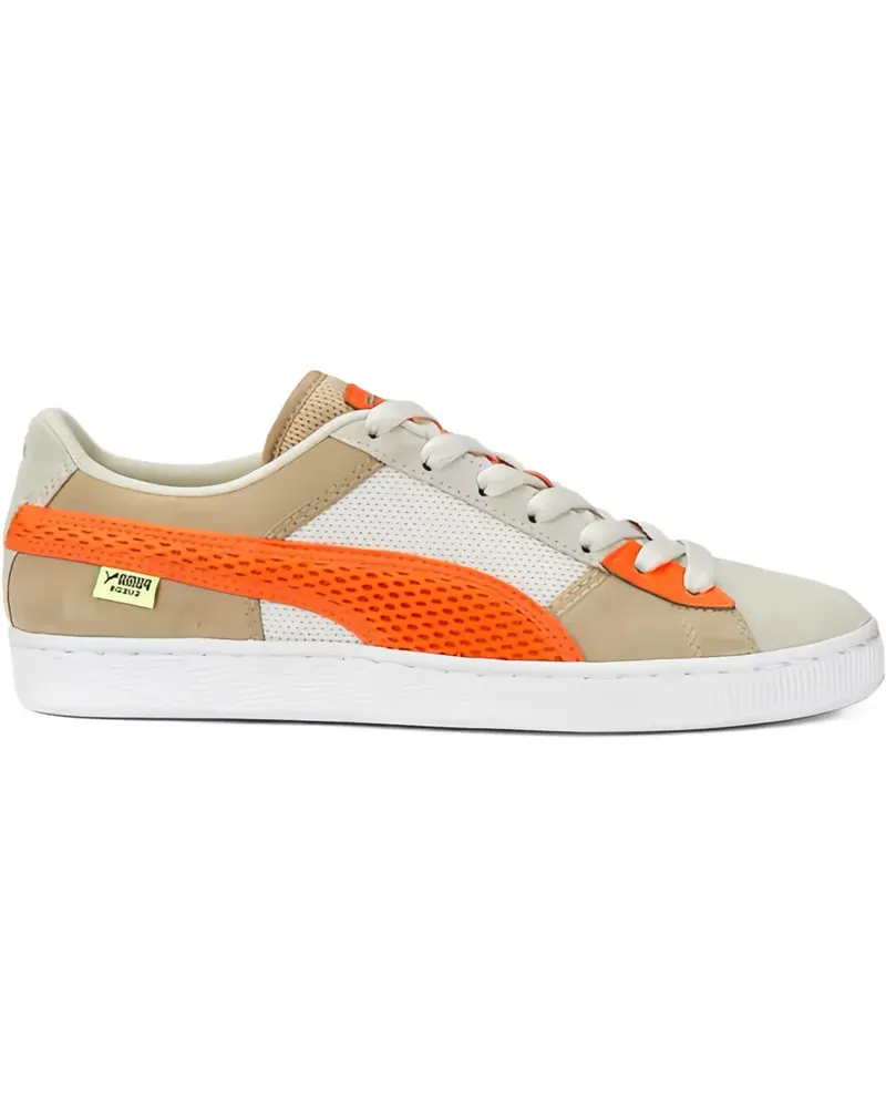 Puma Sneakers mit Wildledereinsätzen - Nude Nude