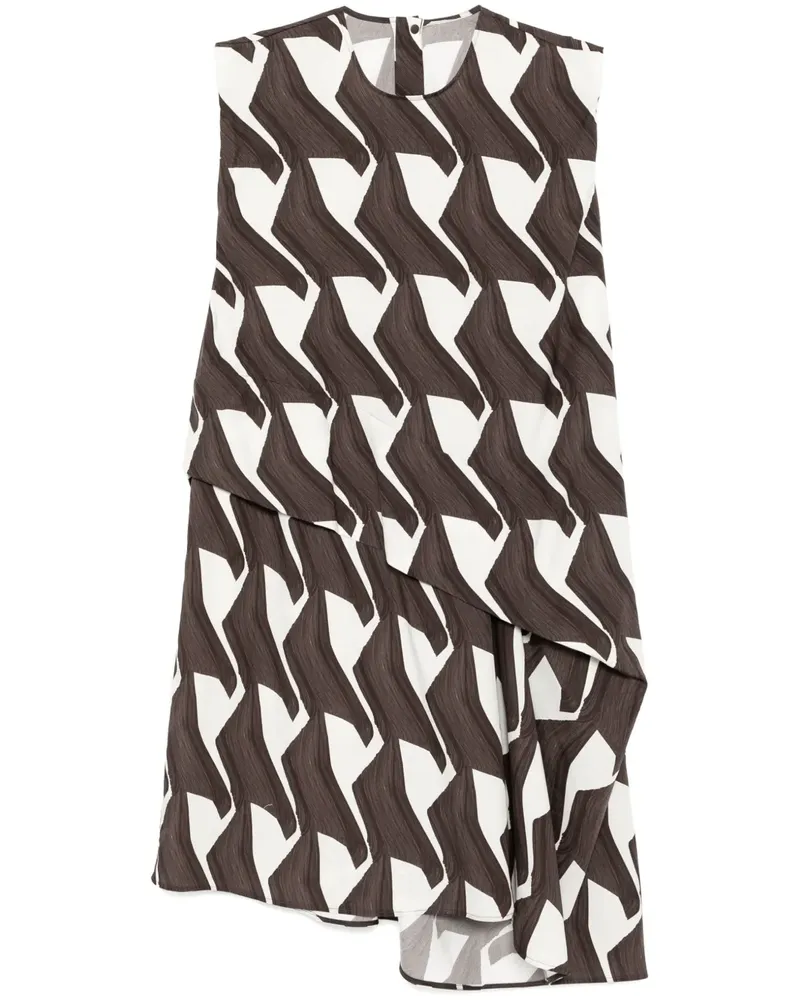JNBY Gemustertes Kleid - Braun Braun