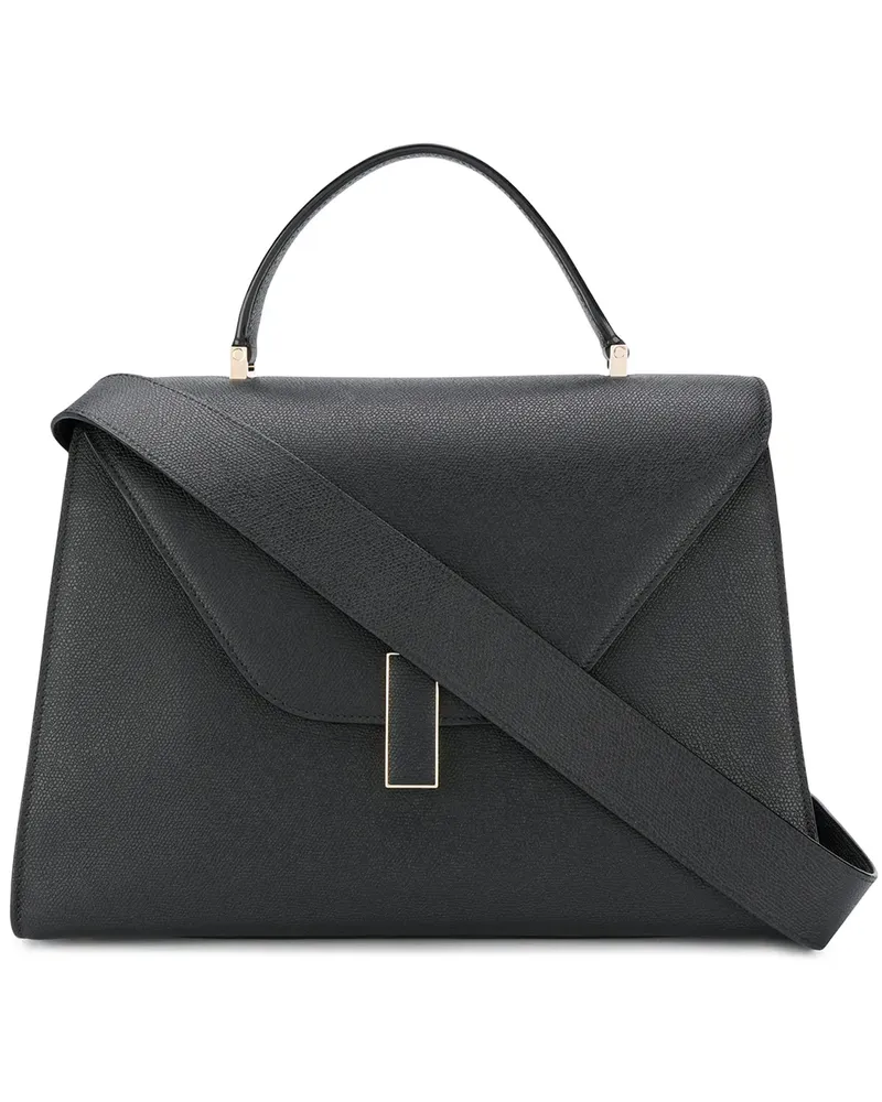 Valextra Oversized-Handtasche in Kuvertform - Schwarz Schwarz