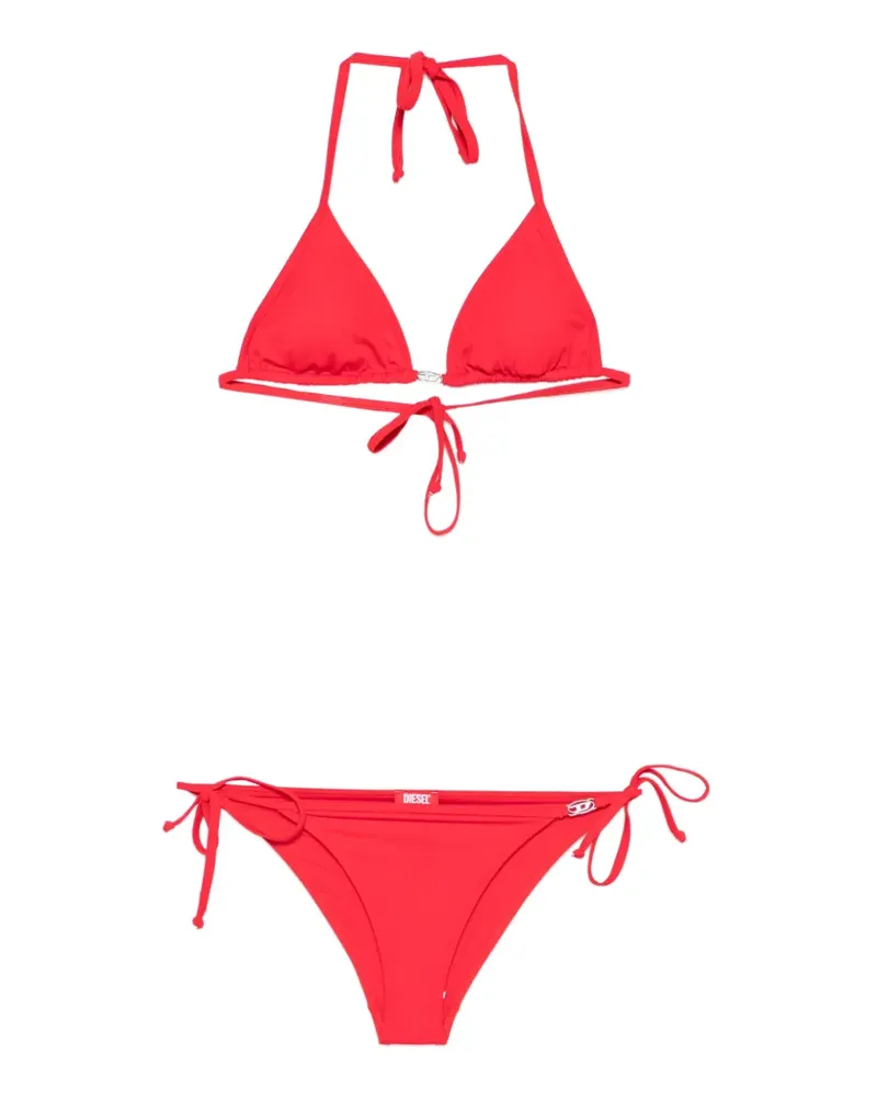 Diesel Elettra-Dnm tie-side bikini - Rot Rot