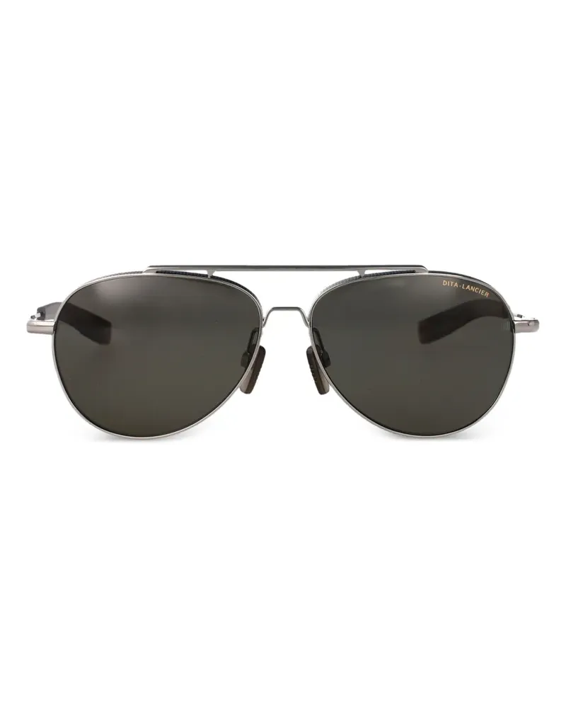 DITA Getönte Pilotenbrille - Silber Silber