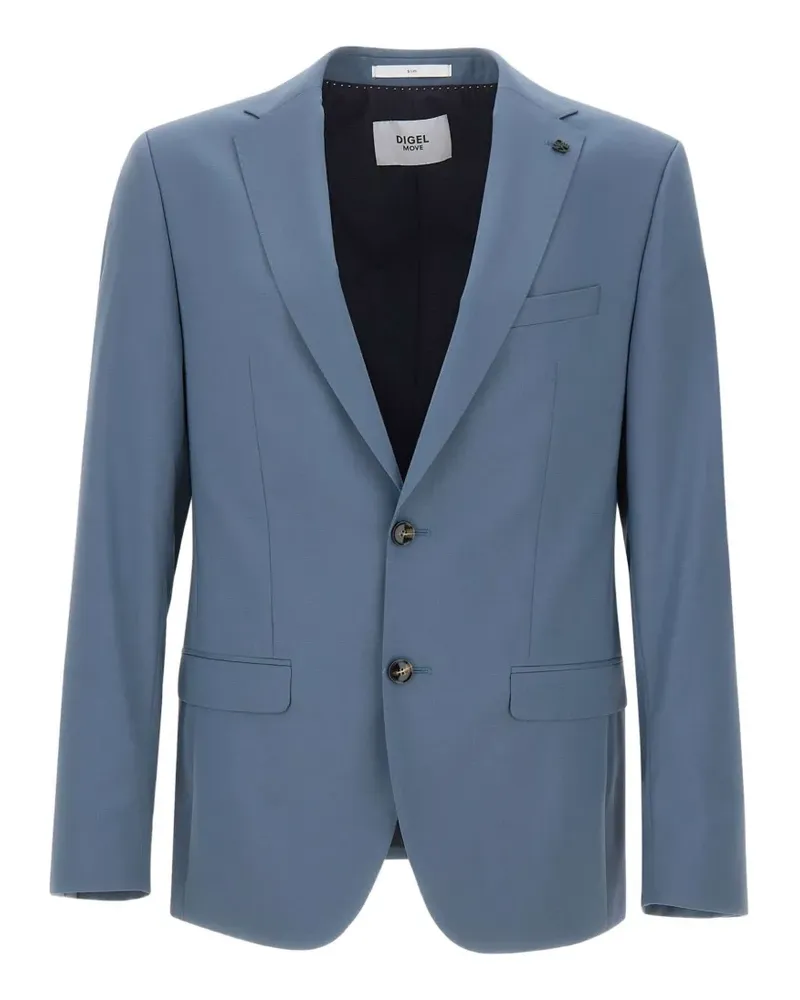 Digel Alesso AMF single-breasted blazer - Blau Blau