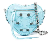 Mini Le Cagole Heart Tasche - Blau
