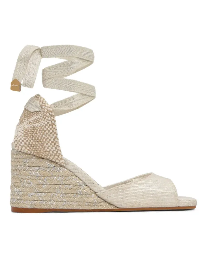 Castañer Brittany Wedge-Sandalen - Nude Nude