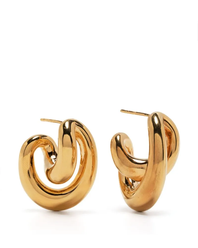 Charlotte Chesnais Initial Blow Ohrringe - Gold Gold