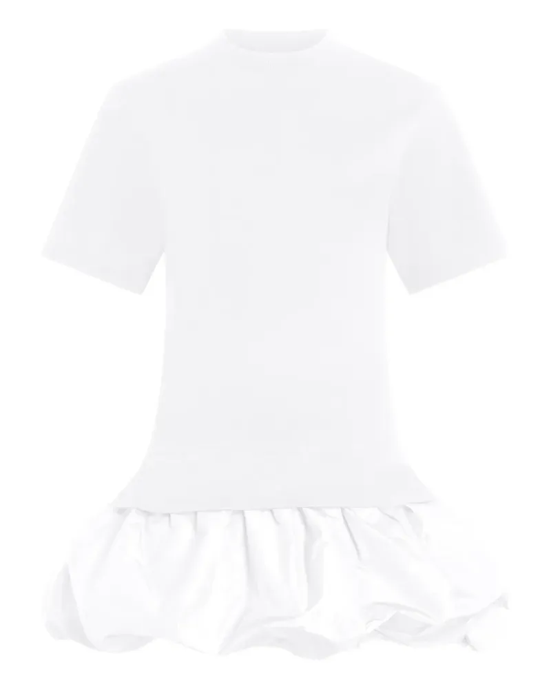 Patou Kurzärmeliges Minikleid - Weiß Weiß