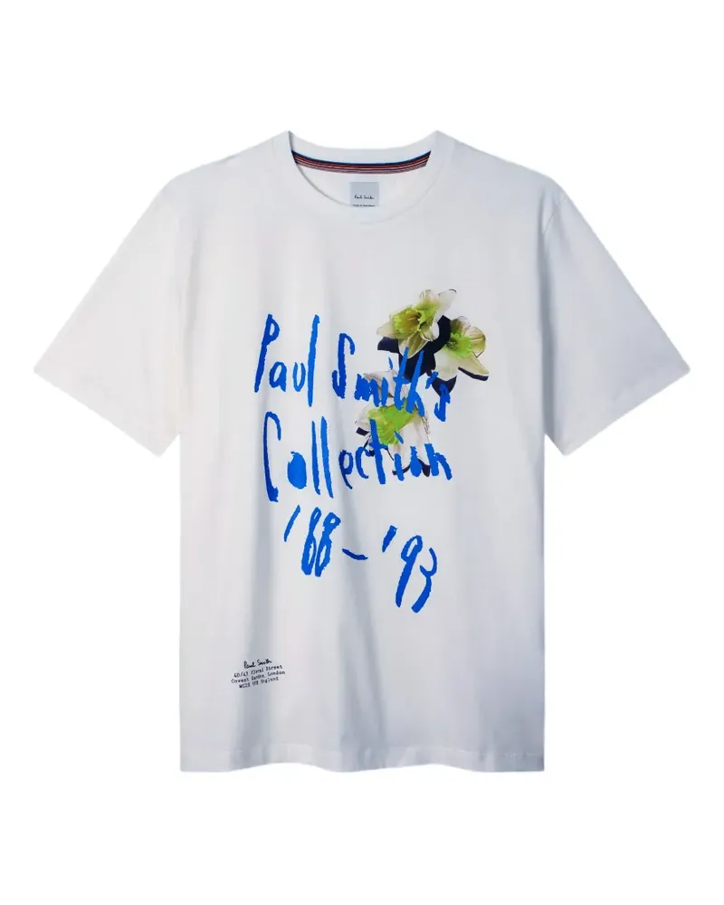 Paul Smith White Collection 88-93 T-Shirt - Weiß Weiß