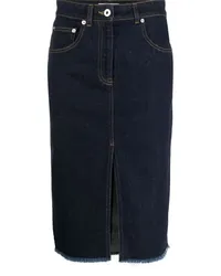 Lanvin Jeans-Bleistiftrock Blau