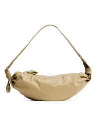 Christophe Lemaire Mittelgroße Soft Croissant Schultertasche Nude