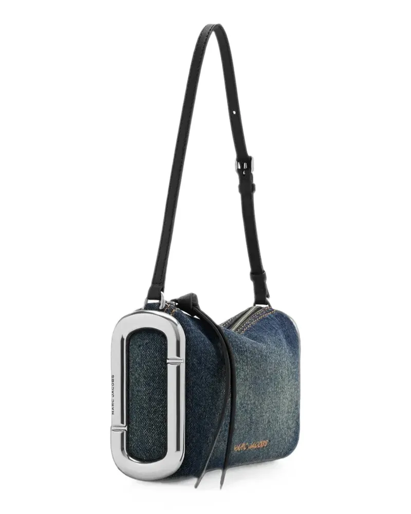 Marc Jacobs Scene Schultertasche aus Denim - Blau Blau