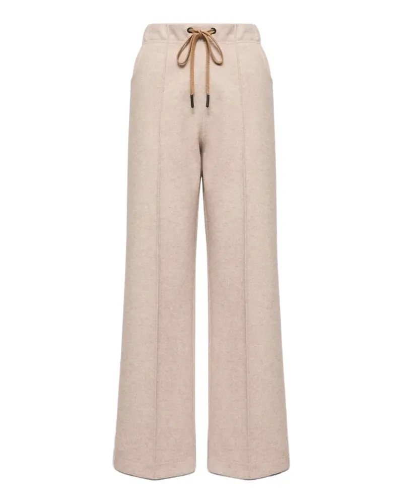 Moncler Bundfaltenhose mit Kordelzug - Nude Nude