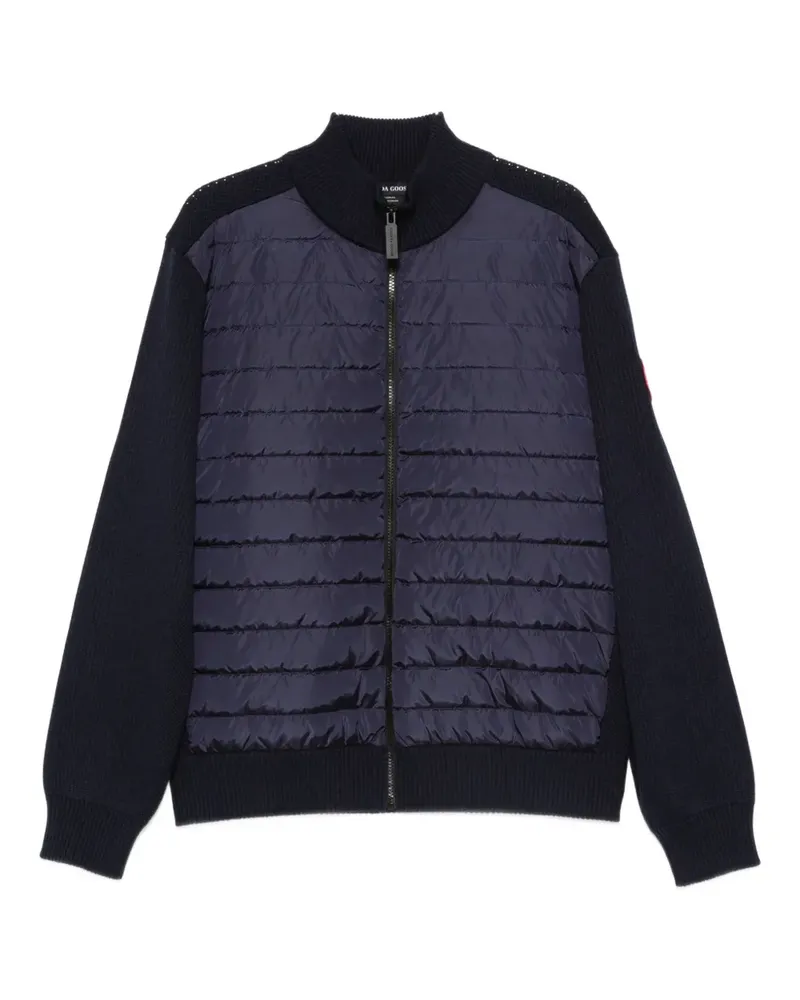 Canada Goose Gefütterte HyBridge Strickjacke - Blau Blau