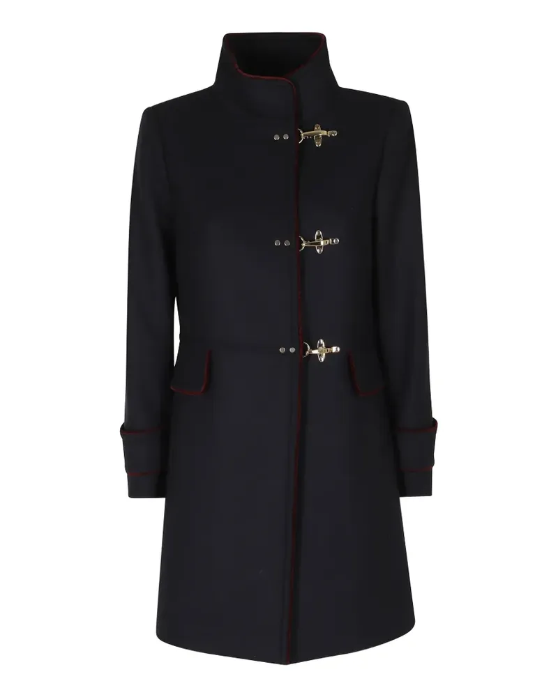 Fay Virginia Mantel mit Karabiner - Blau Blau