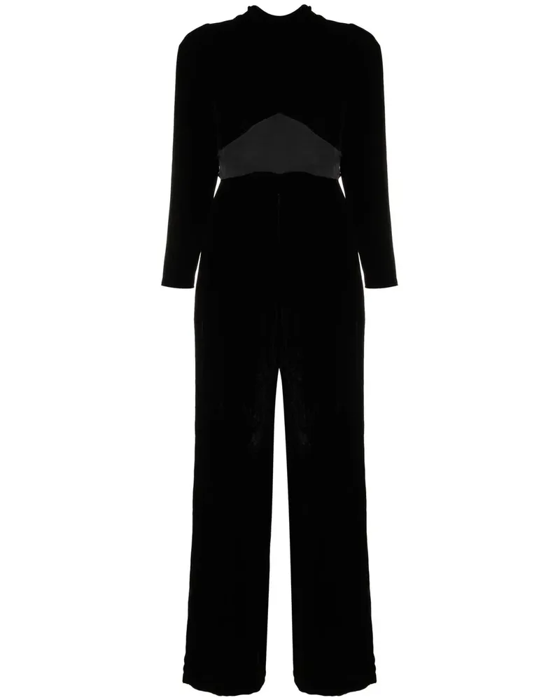RIXO Beatriz Jumpsuit - Schwarz Schwarz