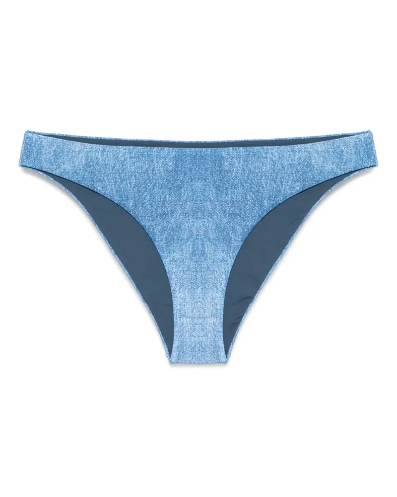 FISICO-Cristina Ferrari Bikinihöschen in Jeans-Optik - Blau Blau