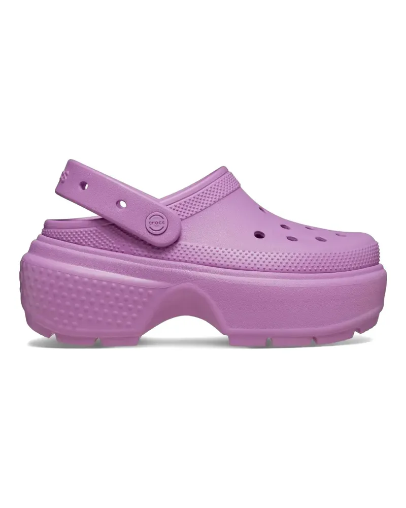 Crocs Stomp Clogs mit Plateau - Violett Violett