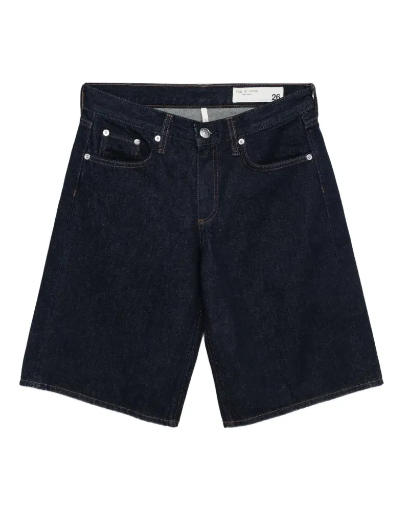 Rag & Bone Ariel buttoned shorts - Blau Blau
