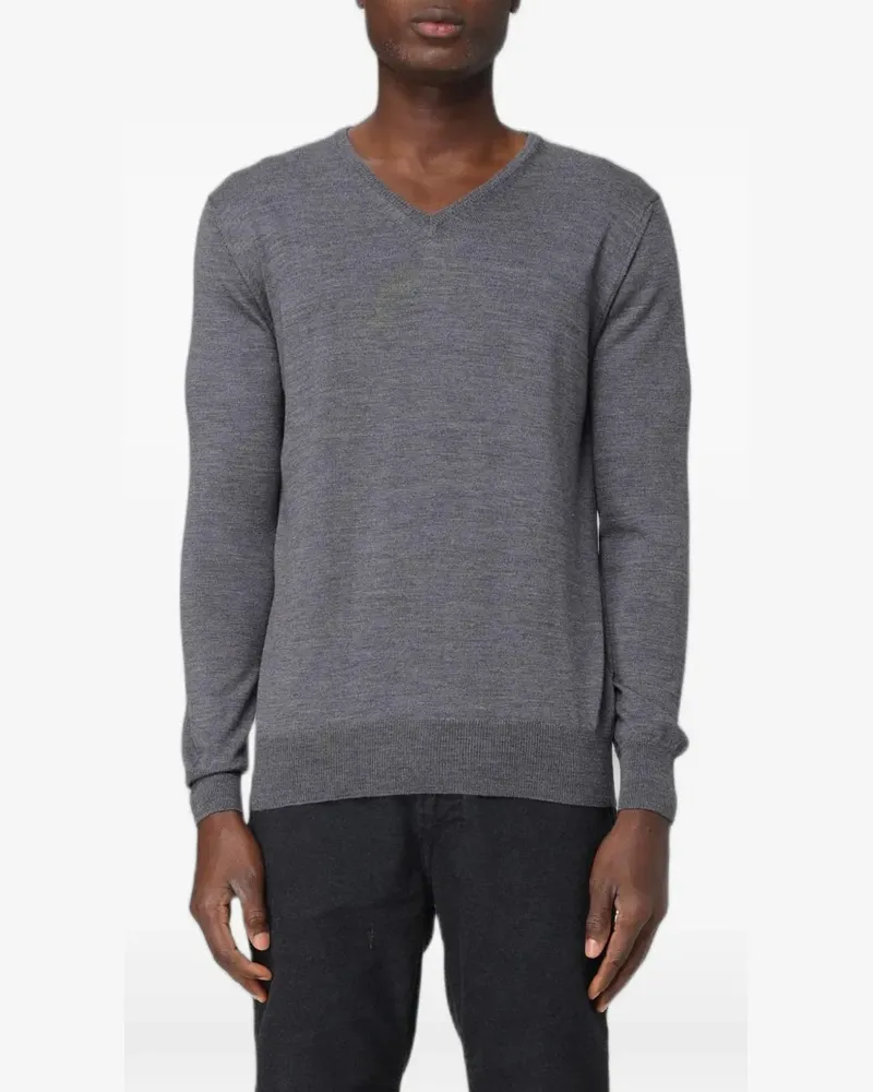XC V-neck sweater - Grau Grau