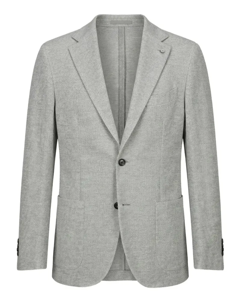 Luigi Bianchi Mantova Geknöpftes Sakko - Grau Grau