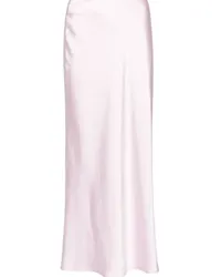 Claudie Pierlot Midirock im Satin-Look Rosa