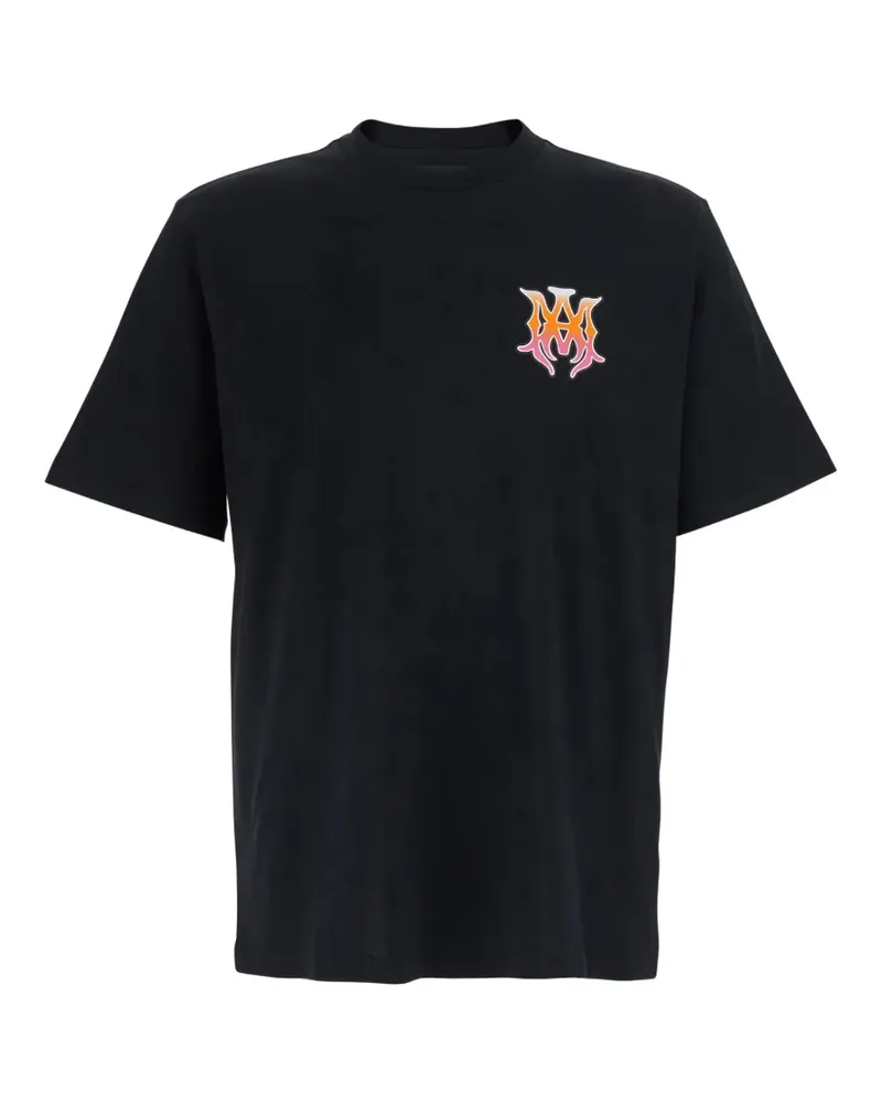 Amiri logo-print T-shirt - Schwarz Schwarz