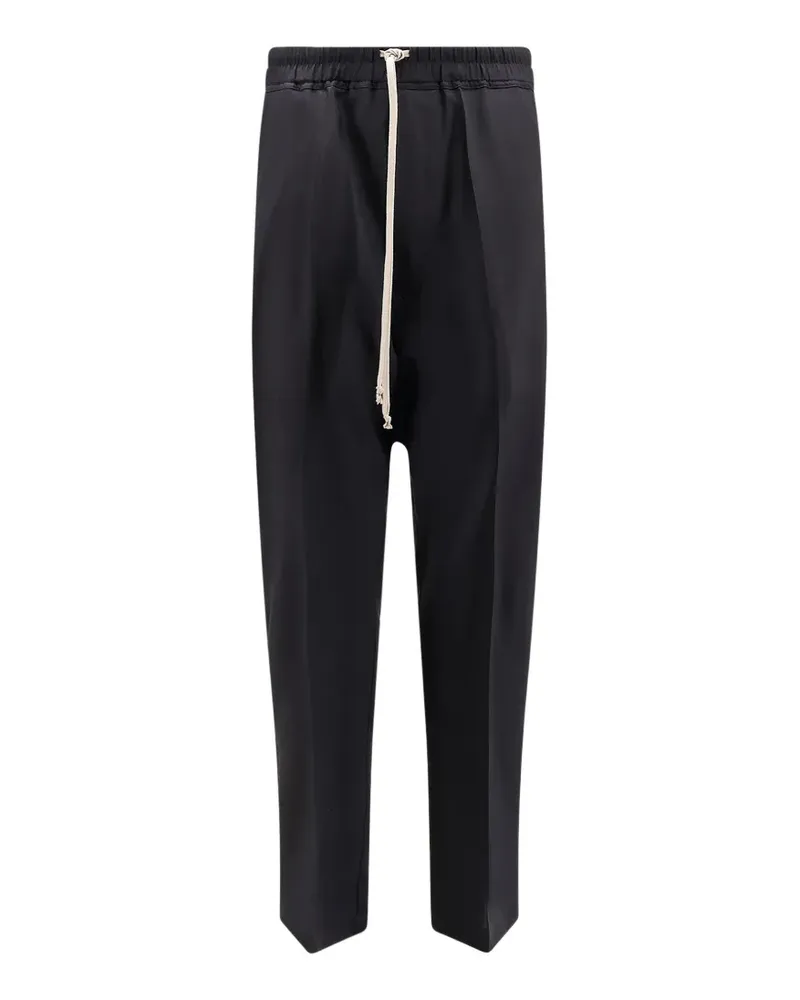 Rick Owens drawstring flap-pocket trousers - Schwarz Schwarz