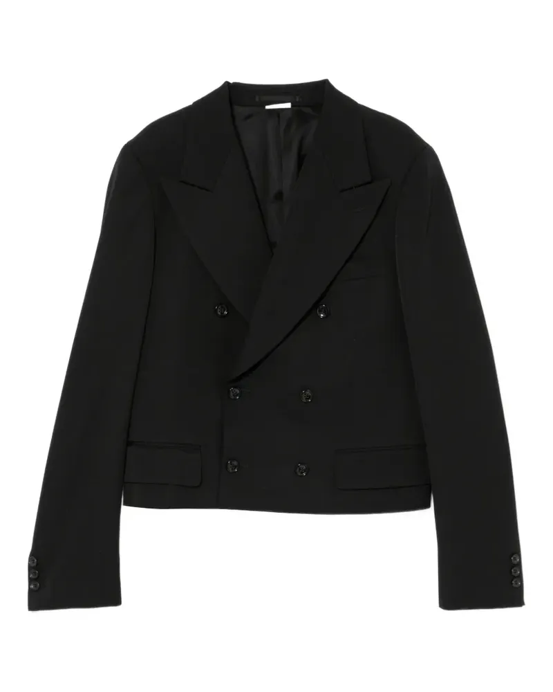 Comme des Garçons Doppelreihiges Sakko - Schwarz Schwarz