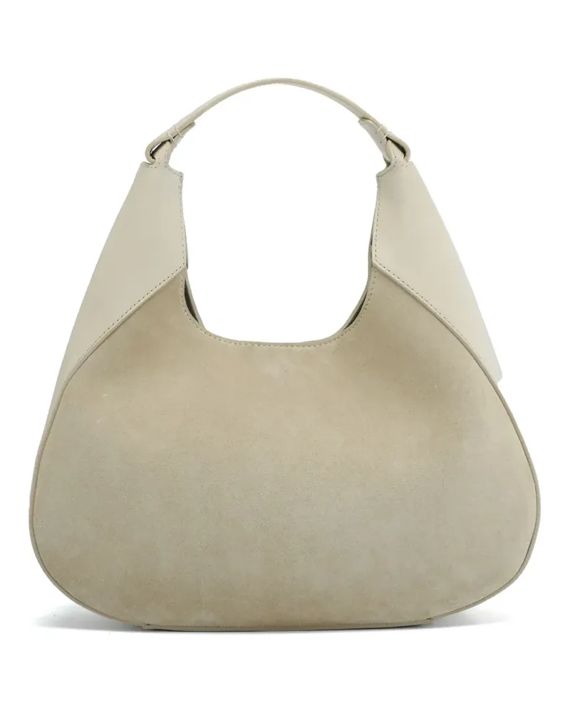 Officine Creative Italia Schultertasche aus Wildleder - Nude Nude