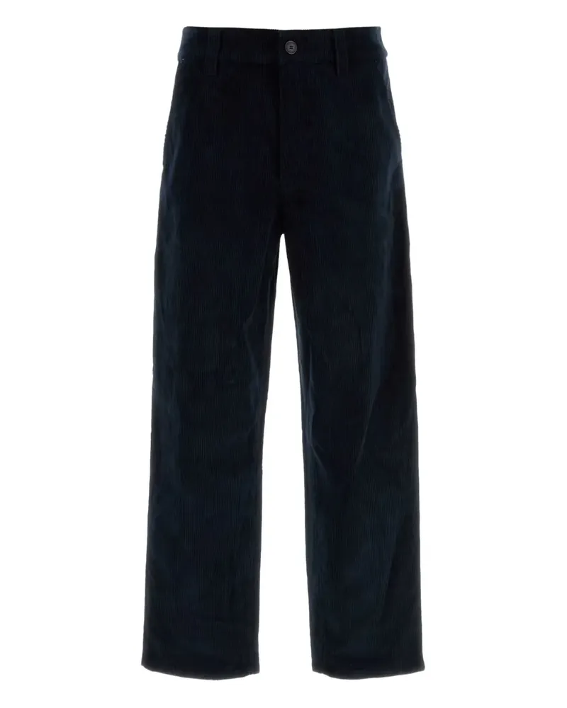 A.P.C. Hose aus Cord - Blau Blau
